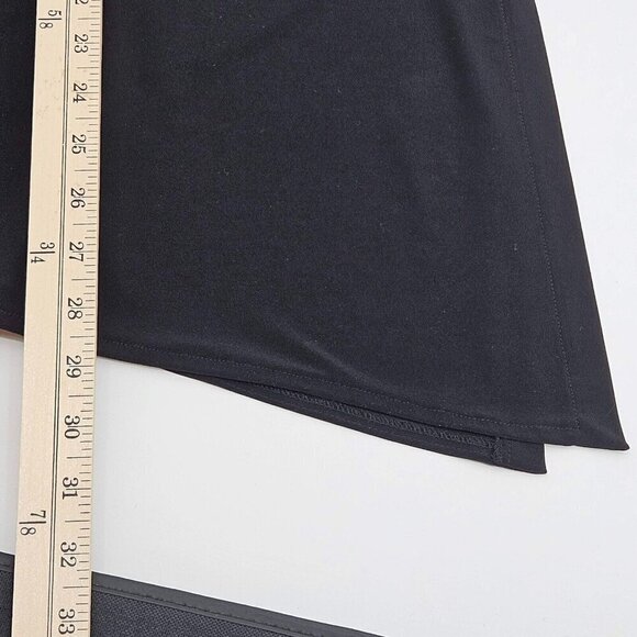 Sympli Nu Focus Tunic Top Black Women's Size 8 Cutout Asymmetric Hem Minimalist - Picture 10 of 10